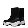 Kenzo Black Leather Ankle Boots Kenzo