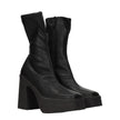 Stella McCartney Black Leather Ankle Boots Stella McCartney