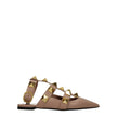 Valentino Garavani Pink Leather Sandals Valentino Garavani