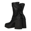 Stella McCartney Black Leather Ankle Boots Stella McCartney