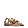 Valentino Garavani Pink Leather Sandals Valentino Garavani