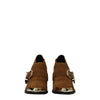Versace Jeans Brown Leather Ankle Boots Versace Jeans