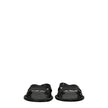 Kenzo Black Leather Slippers Sandals Kenzo