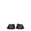 Kenzo Black Leather Slippers Sandals Kenzo