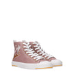 See By Chloé Pink Fabric High Tops See By Chloé