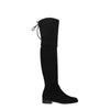Stuart Weitzman Black Leather Over The Knee Stuart Weitzman