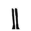 Stuart Weitzman Black Leather Over The Knee Stuart Weitzman