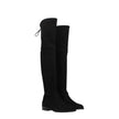 Stuart Weitzman Black Leather Over The Knee Stuart Weitzman