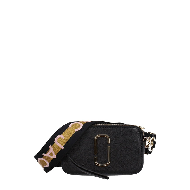 Marc Jacobs Black Leather Crossbody Bags Marc Jacobs