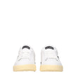 Dolce & Gabbana White Leather Low Tops Dolce & Gabbana