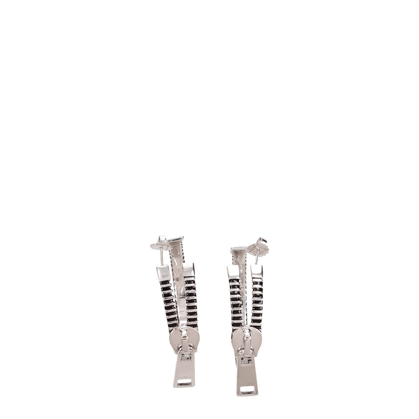 Marc Jacobs Gray Silver Earrings Marc Jacobs