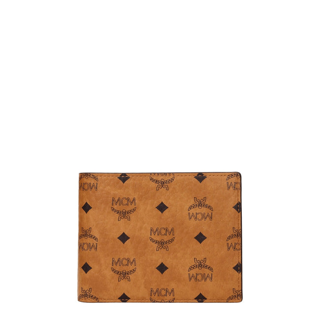 MCM Brown Leather Wallets MCM