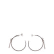 Marc Jacobs Gray Silver Earrings Marc Jacobs