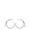 Marc Jacobs Gray Silver Earrings Marc Jacobs