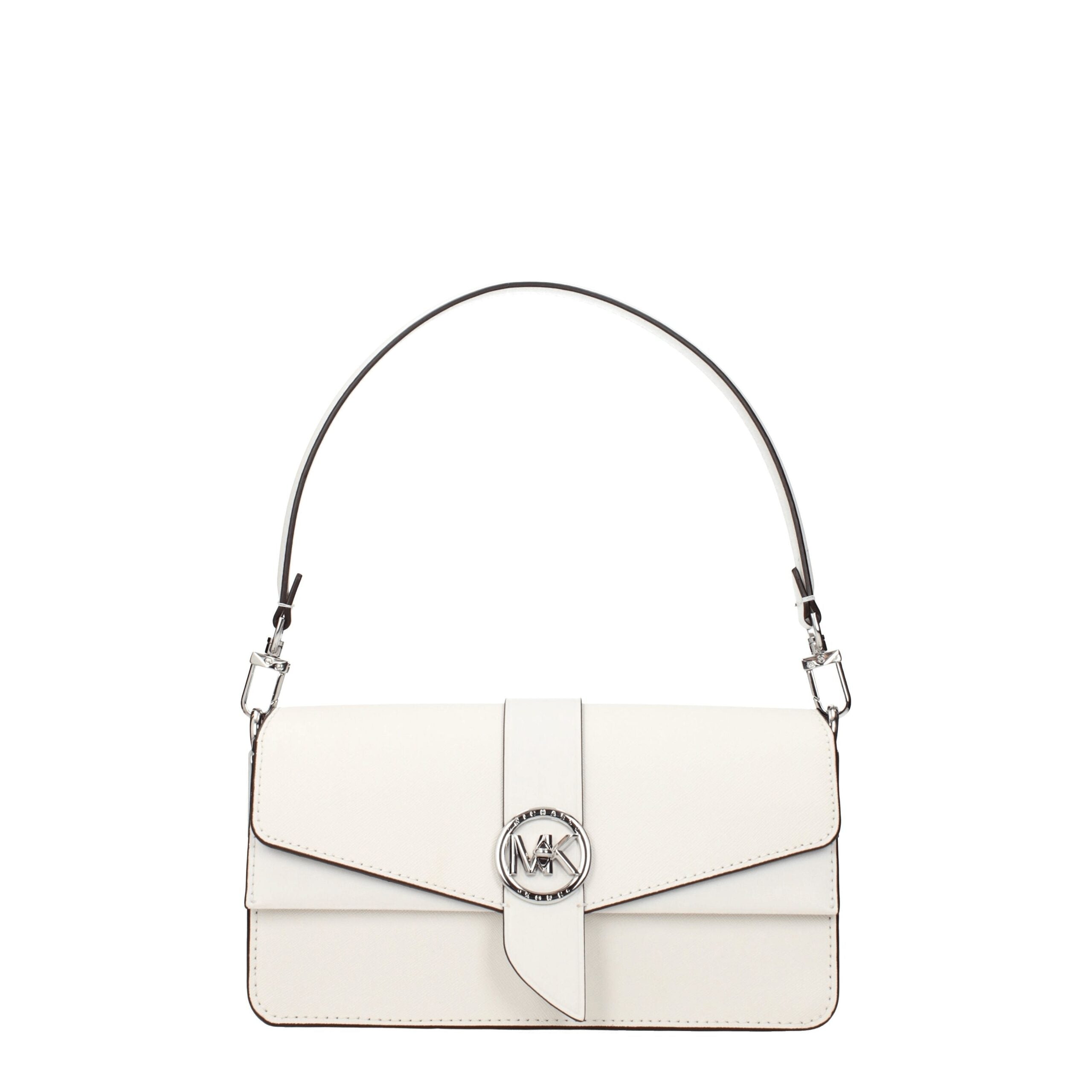 Michael Kors White Leather Handbags Michael Kors