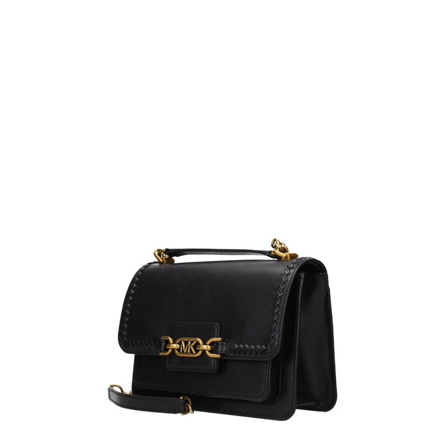 Michael Kors Black Leather Shoulder Bags Michael Kors