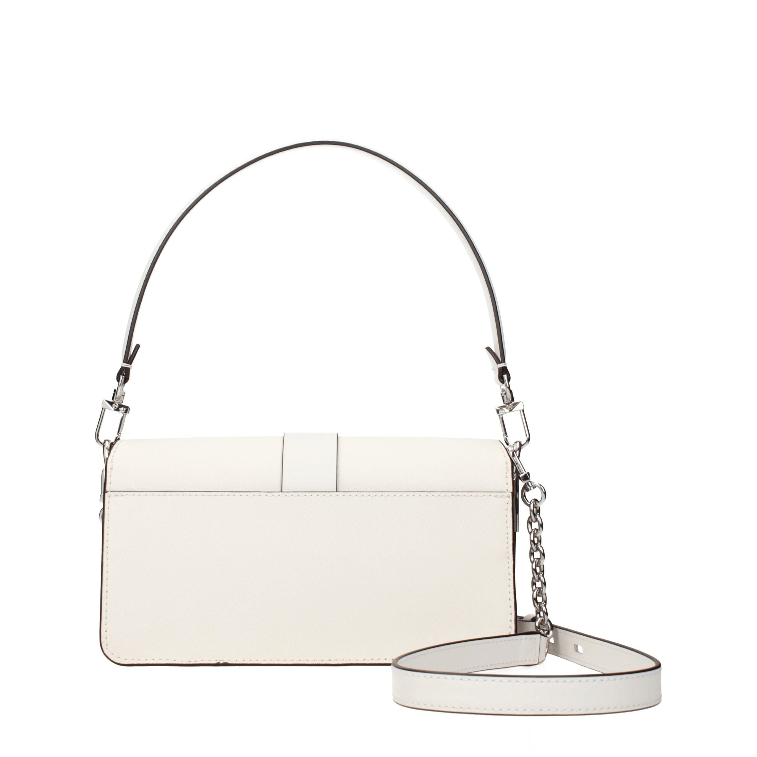 Michael Kors White Leather Handbags Michael Kors