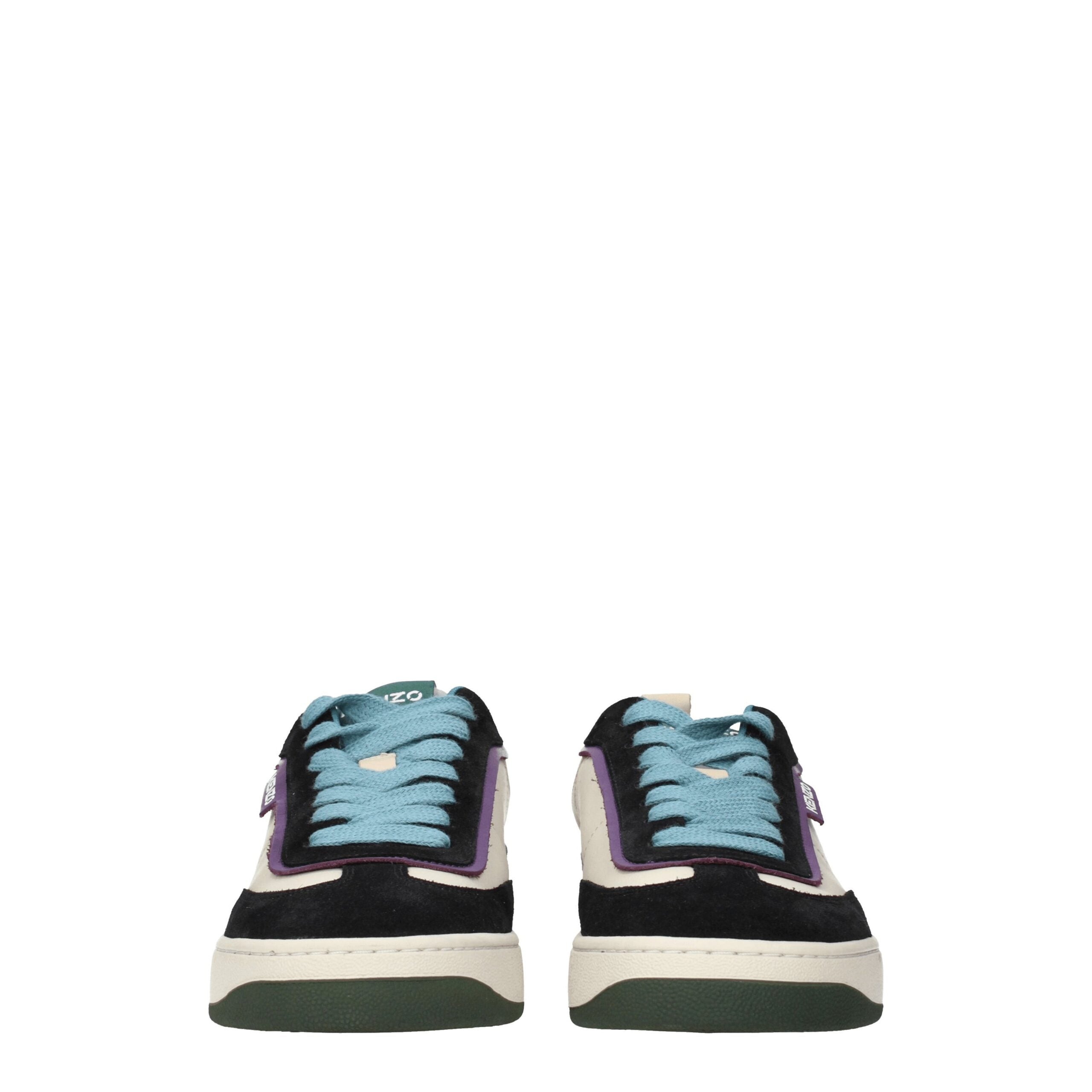 Kenzo Multicolor Leather Low Tops Kenzo