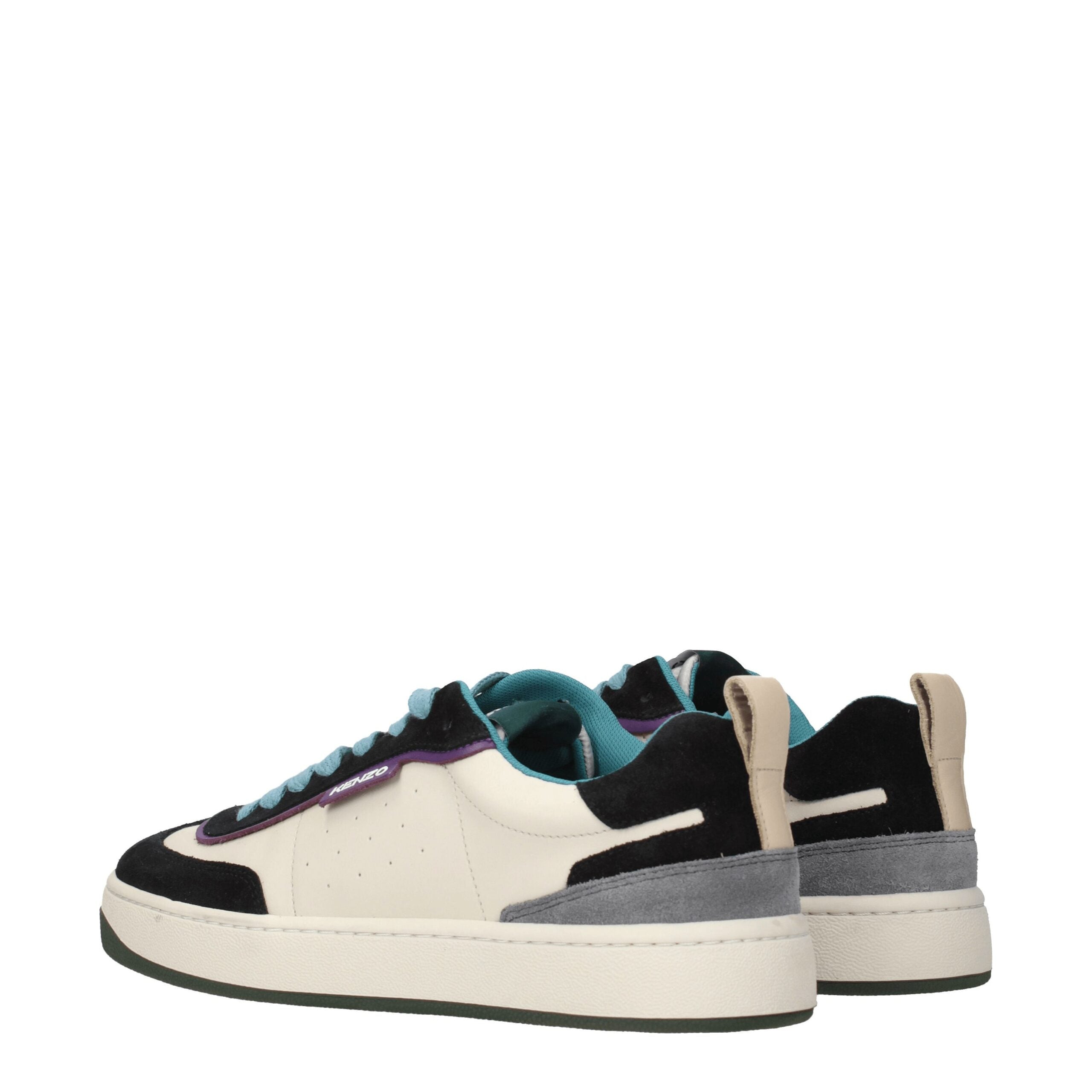 Kenzo Multicolor Leather Low Tops Kenzo