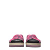Kenzo Pink Fabric Slippers Sandals Kenzo