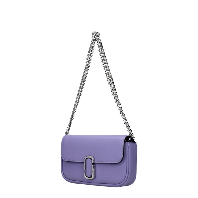 Marc Jacobs Purple Leather Crossbody Bags Marc Jacobs