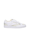Maison Margiela White Fabric Low Tops Maison Margiela