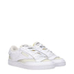 Maison Margiela White Fabric Low Tops Maison Margiela