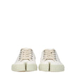 Maison Margiela White Fabric Low Tops Maison Margiela