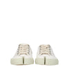 Maison Margiela White Fabric Low Tops Maison Margiela