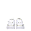 Maison Margiela White Fabric Low Tops Maison Margiela