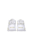 Maison Margiela White Leather Athletic Sneakers Maison Margiela