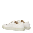 Maison Margiela White Fabric Low Tops Maison Margiela