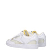 Maison Margiela White Fabric Low Tops Maison Margiela