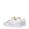 Maison Margiela White Fabric Low Tops Maison Margiela