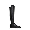 Stuart Weitzman Black Leather Over The Knee Stuart Weitzman