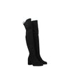 Stuart Weitzman Black Leather Over The Knee Stuart Weitzman
