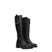 See By Chloé Black Leather Over The Knee See By Chloé