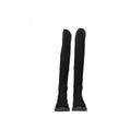Stuart Weitzman Black Leather Over The Knee Stuart Weitzman