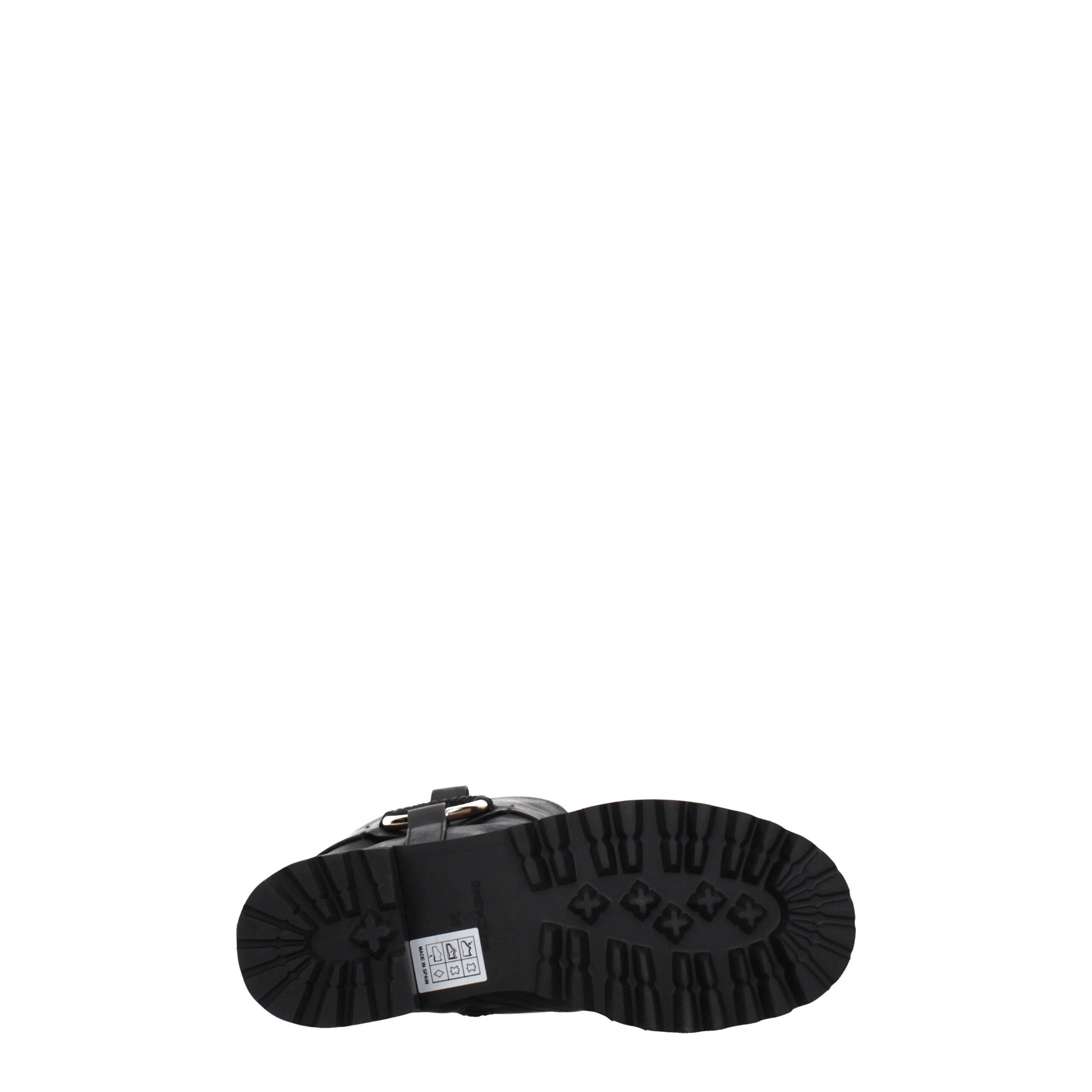 See By Chloé Black Leather Over The Knee See By Chloé