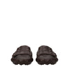 Valentino Garavani Brown Cotton Slippers Sandals Valentino Garavani