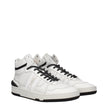 Lanvin White Leather High Tops Lanvin