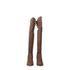 Stuart Weitzman Beige Leather Over The Knee Stuart Weitzman