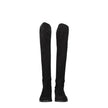 Stuart Weitzman Black Leather Over The Knee Stuart Weitzman