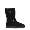 Kenzo Black Leather Ankle Boots Kenzo