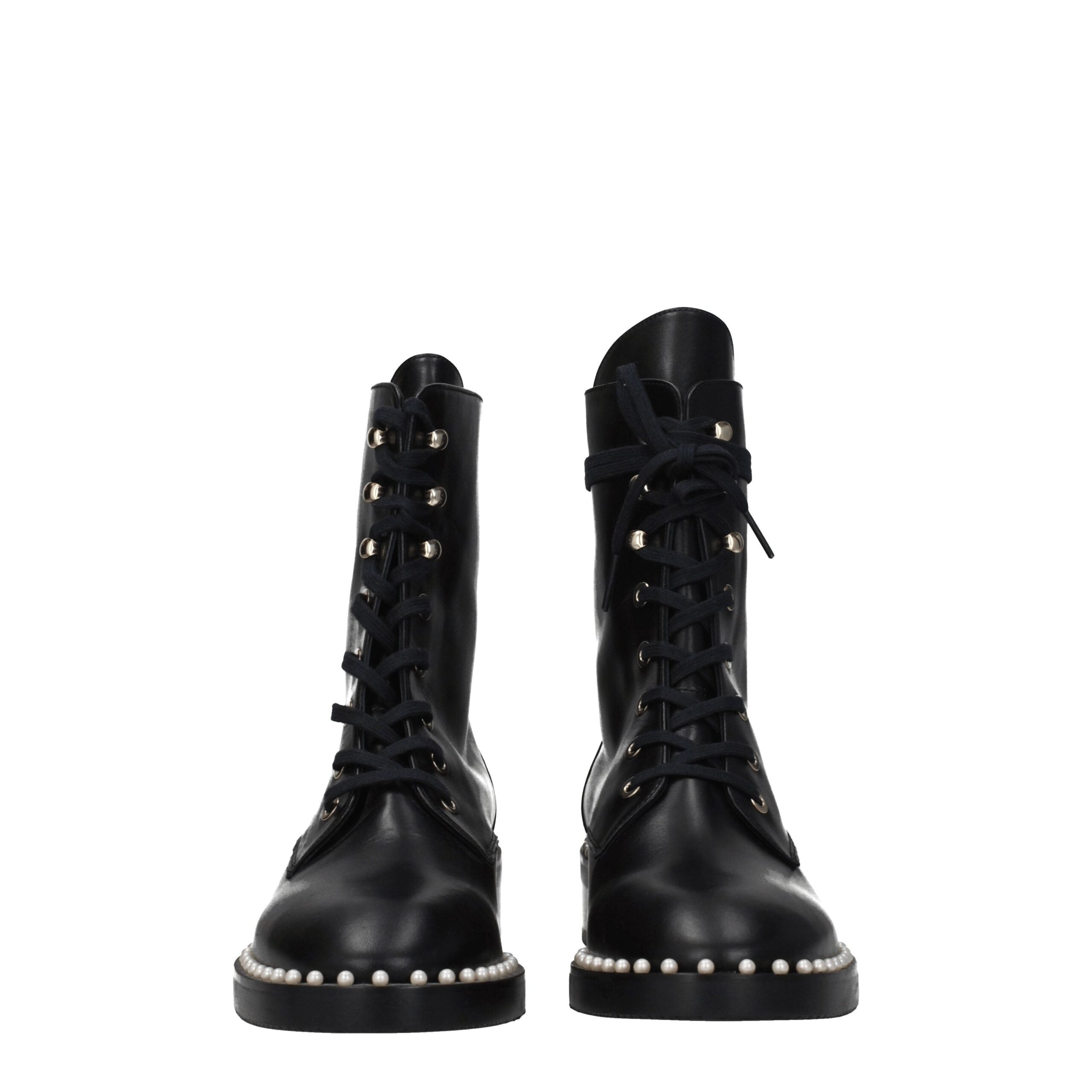 Stuart Weitzman Black Leather Ankle Boots Stuart Weitzman