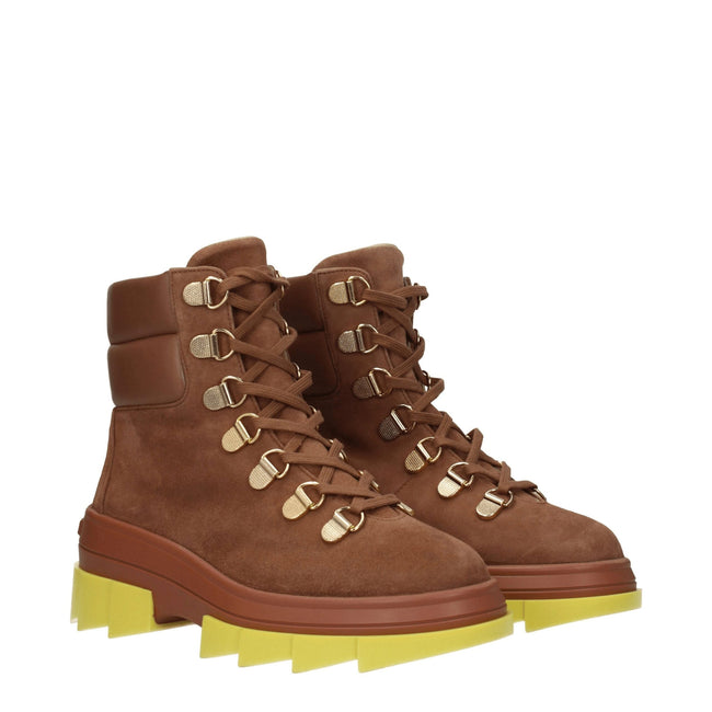 Stuart Weitzman Brown Leather Ankle Boots Stuart Weitzman