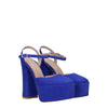 Stuart Weitzman Blue Leather Platforms Stuart Weitzman