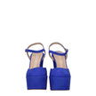 Stuart Weitzman Blue Leather Platforms Stuart Weitzman