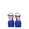 Stuart Weitzman Blue Leather Platforms Stuart Weitzman
