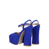 Stuart Weitzman Blue Leather Platforms Stuart Weitzman